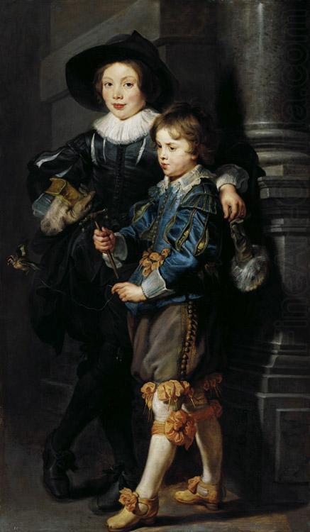 Peter Paul Rubens Albert and Nicolaas Rubens (mk27) china oil painting image